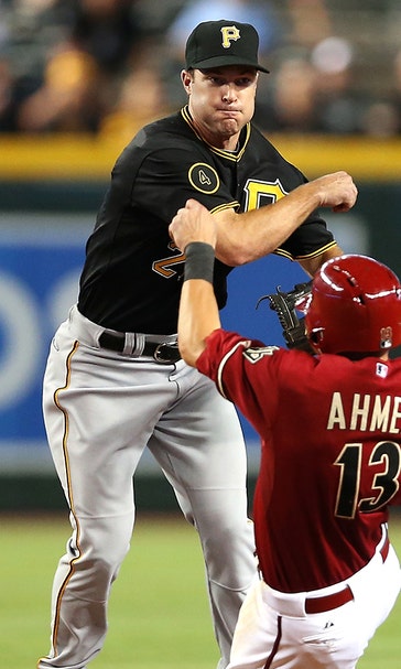 Pirates fall to D-backs in 10 on controversial break-up of double play
